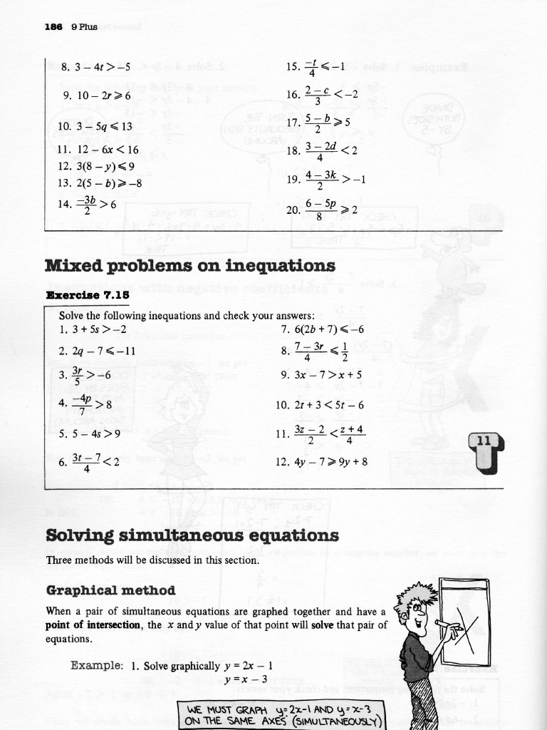 Simultaneous Equations Pdf