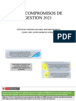 Fed - Compromisos de Gestion 2021 Evaluacion Minsa