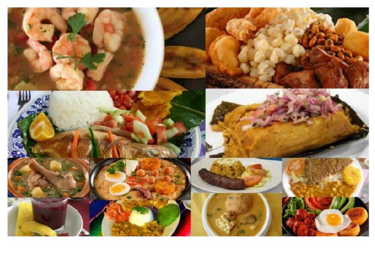 Platos Tipicos Del Ecuador | PDF