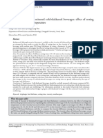 2014 Intl J Lang Comm Disor Kim - Viscosity of Dysphagia Oriented Cold Thickened Beverages Effect of Setting Time at