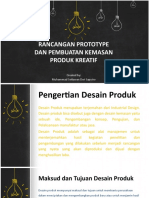 Rancangan Prototype Dan Pembuatan Kemasan Produk Kreatif: Created By: Muhammad Setiawan Dwi Saputro