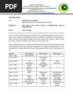 SGLG 2023 Assessment Schedule