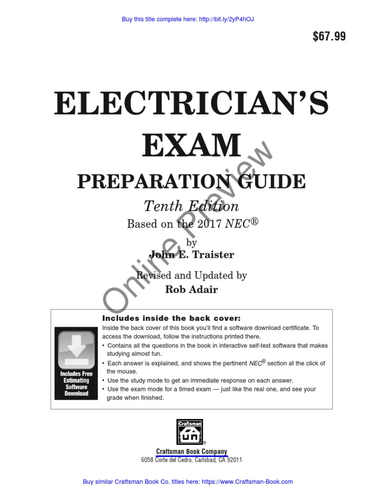 Electrician Exam 2017 | PDF | Electrical Wiring | Electrician
