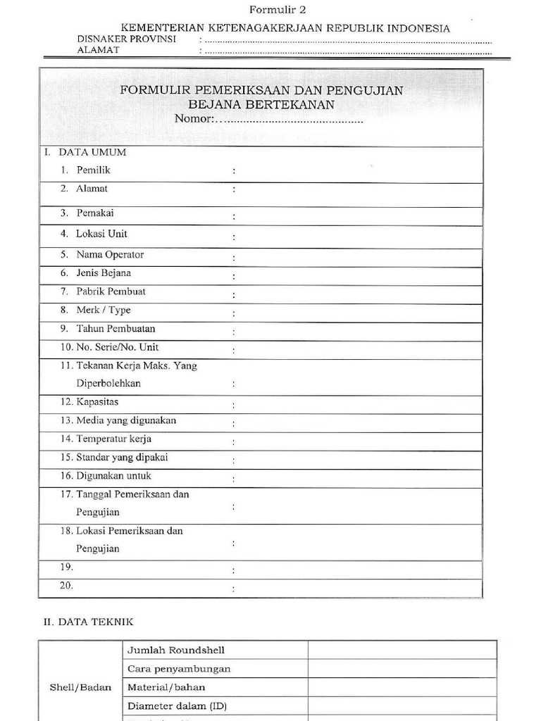Checklist BT | PDF