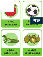 Au in 332 Indonesian Alphabet and Pronunciation Flash Cards Ver 1
