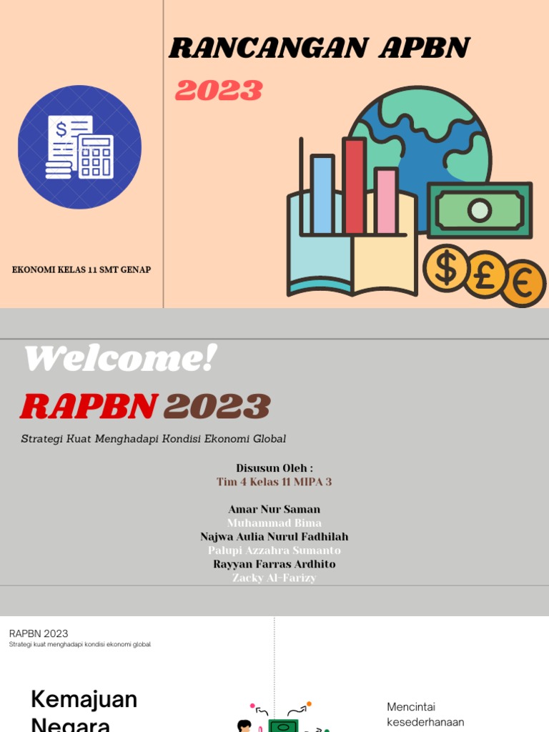 Rancangan APBN 2023 KEL 4 | PDF