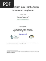 Download Persamaan Lingkaran Soal Jawab by Muhammad Hafizh SN65486428 doc pdf