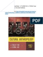 Test Bank For Cultural Anthropology A Toolkit For A Global Age Second Edition Second Edition