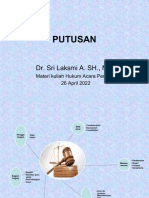 Kuliah Haper Ke 12 Putusan