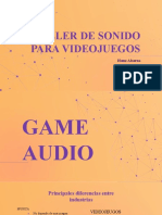 Sonido en Video Juegos Clase 2 - 2023