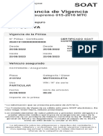 Certificado Soat 21372u