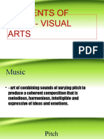 Elements of Audio Visual Arts