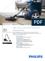 Philips Vacuum Cleaner Brochure