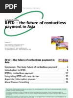 Download RFID - The Future of Contact Less Payment in Asia Fusion Consulting_050321 by api-3697433 SN6548725 doc pdf