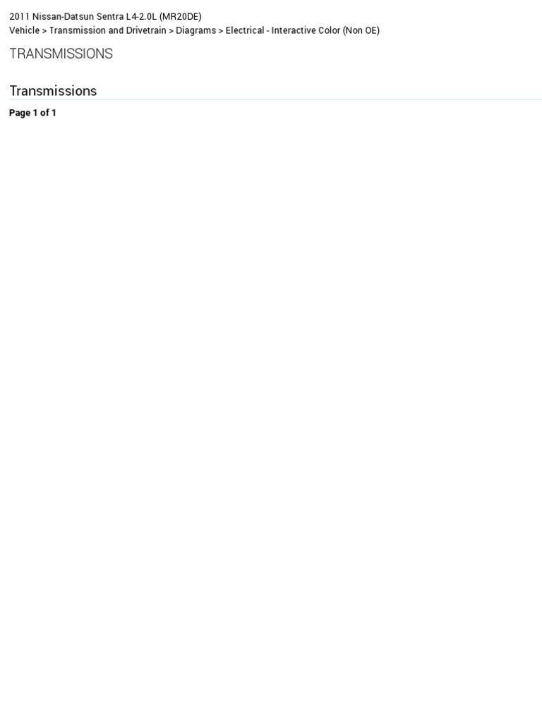 Transmissions (Transmission and Drivetrain) ALLDATA Repair PDF