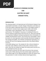 Steering Report and Calculations