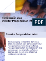 Pemahaman Atas Struktur Pengendalian Internal