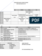 Schedule in Semester 2 2019 2020 LLM Publish