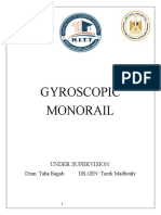 Gyroscopic Monorail 