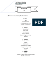 Types of Poem