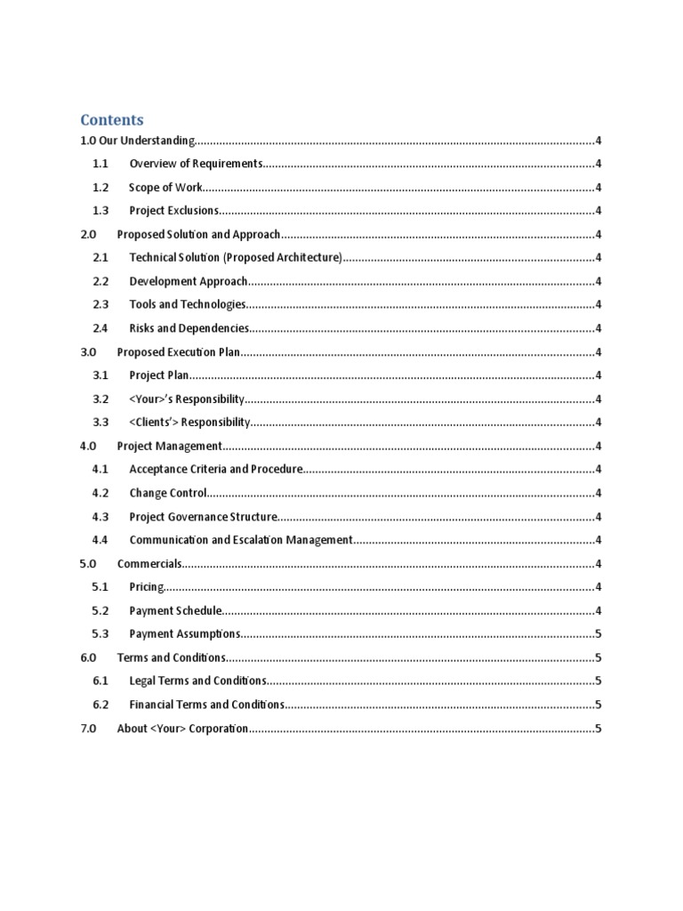 FP Proposal Template | PDF | Project Management | Business