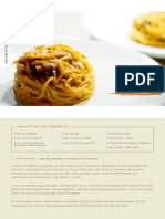 Scarpetta Spaghetti Sauce Recipe Card