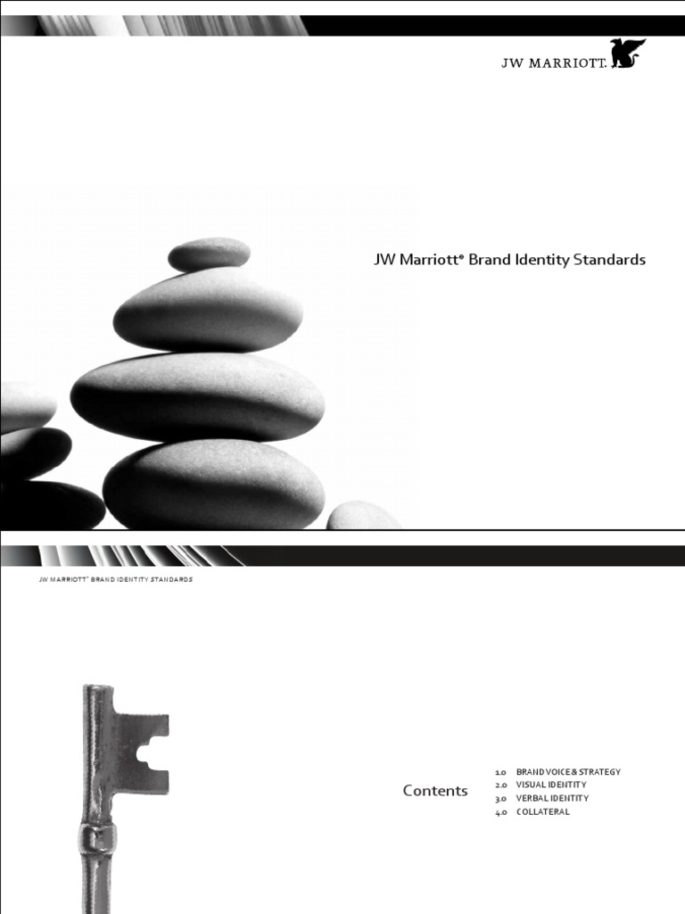 JW MarriottÂ® Brand Identity Standards PDF