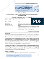 A Study To Assess The Level of Significance of Compassion For Staff Nurses at SMVMCH Puducherry