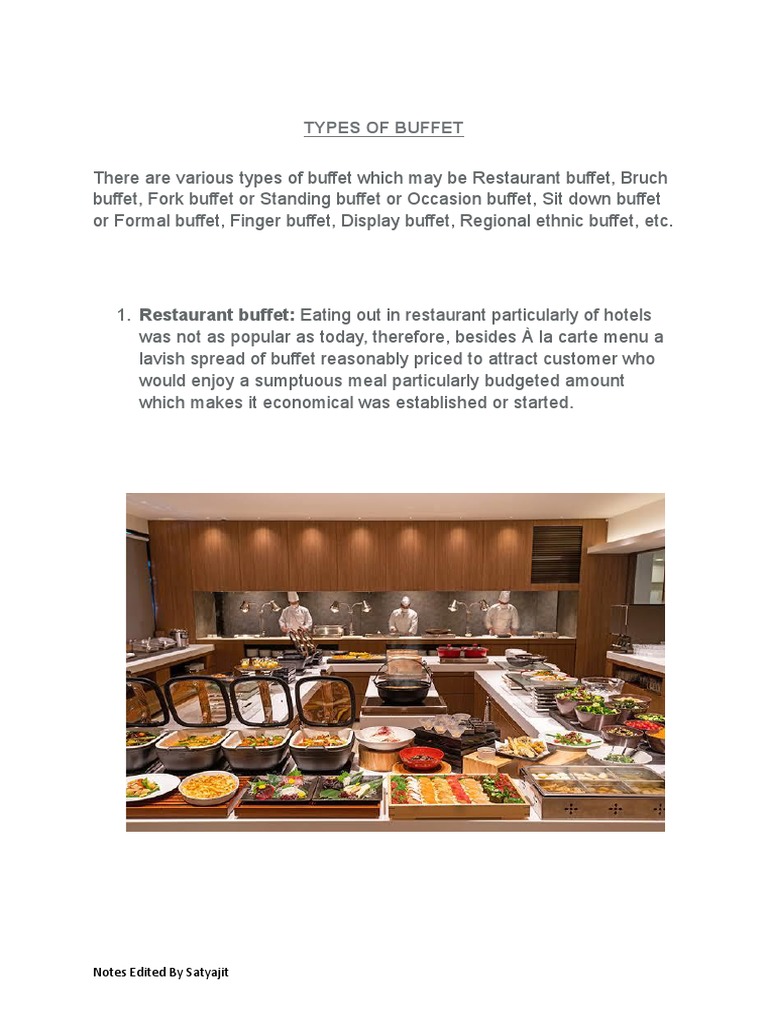 types-of-buffet-pdf-buffet-meal