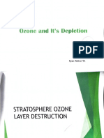 Ozone Layer and It's Depletion