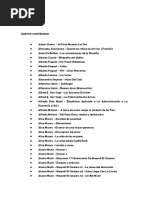 Lista de Titulos | PDF | Charles Baudelaire | Las cronicas de Narnia