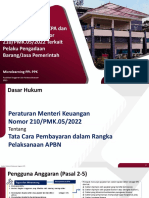 Pengaturan Terkait Kpa Dan PPK Pada PMK Nomor 210 2022 Terkait Pelaku PBJP v0 2023