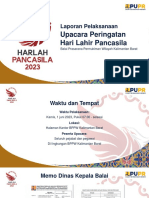 Upacara Hari Lahir Pancasila 2023 - BPPW Kalbar