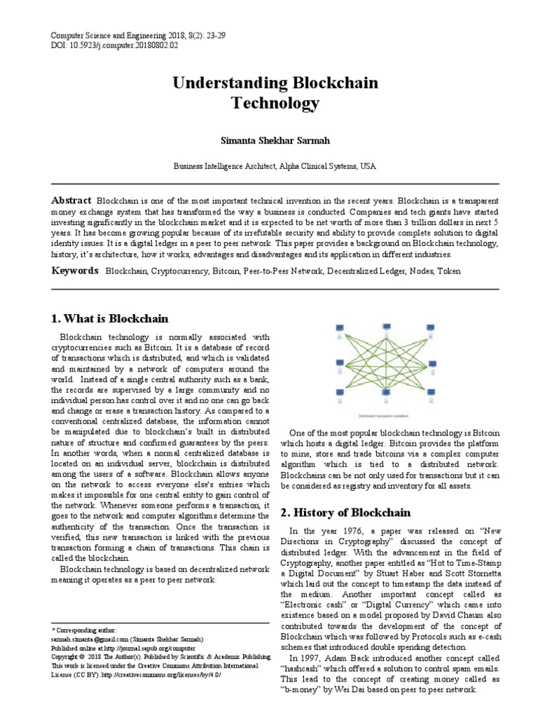 Understanding blockchain technology pdf bitcoin cryptocurrency