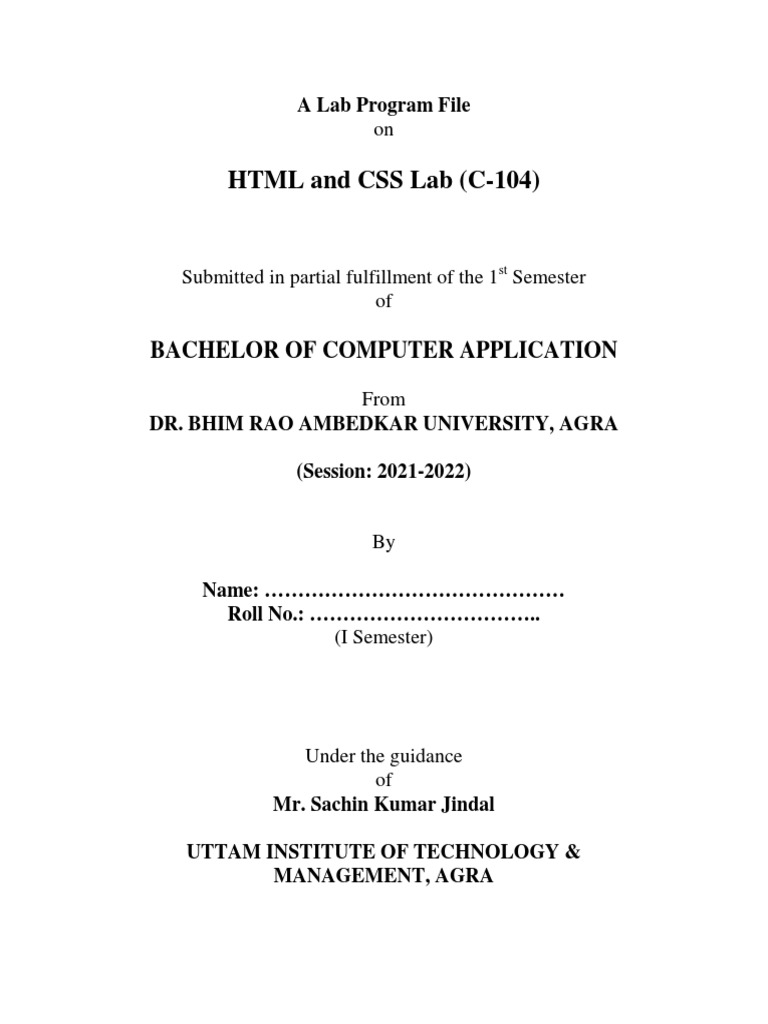 C104_HC Lab Cover Page | PDF