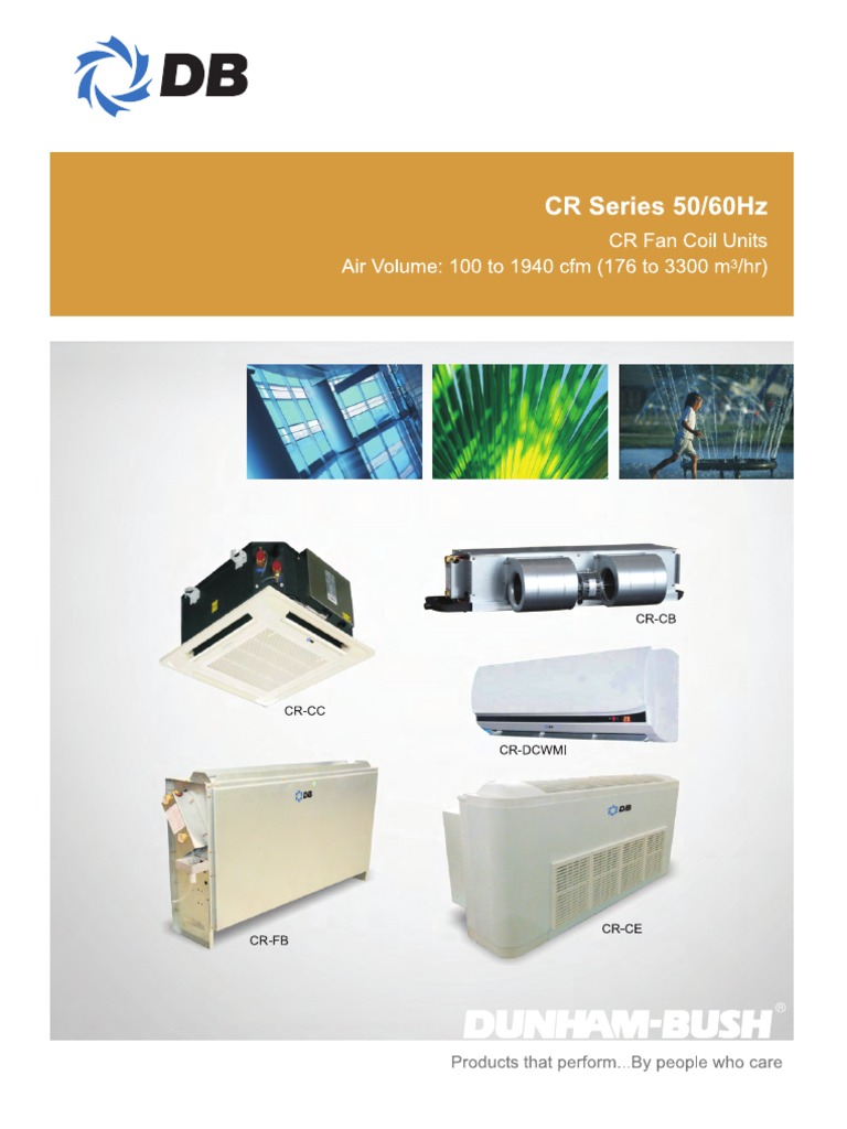 Dunham-Bush Fan Coil Unit Overview | PDF | Water | Air Conditioning