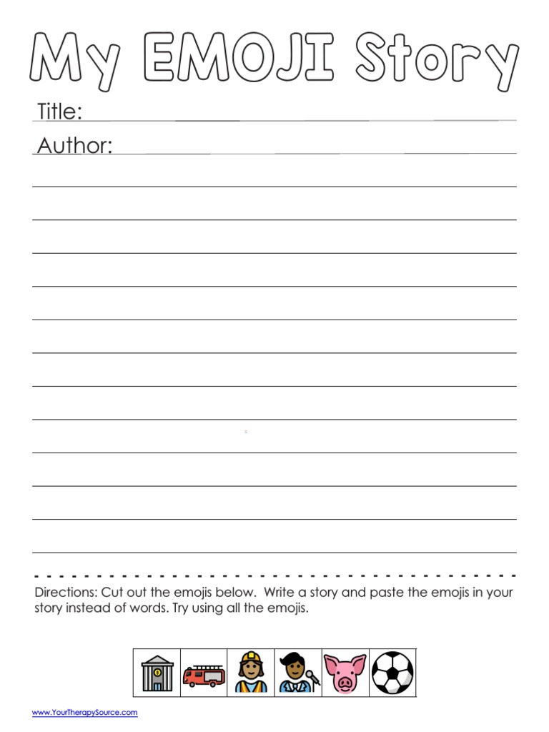 Handwriting Paper Printable - FREE - Your Therapy Source