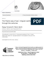 The Filipino Way of War Irregular Warfare Through the Centuries