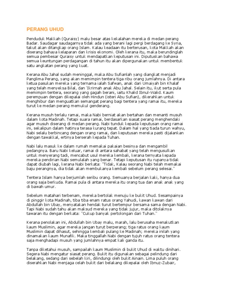 Perang Uhud Pdf