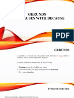 Gerunds and Clauses