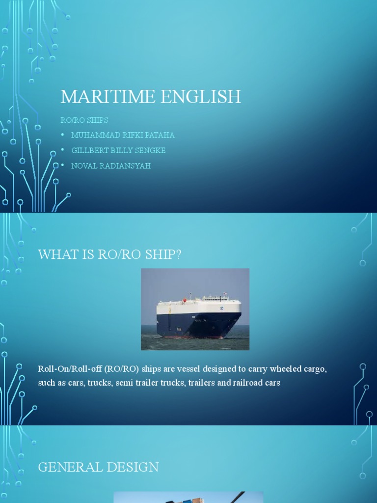 RO/RO Ships: A Maritime Guide | PDF