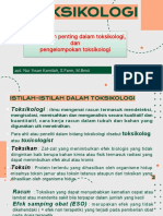 Pertemuan 2 Toksikologi