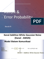 Tambahan Materi AWGN Error Probability (U MGG Ke 4)