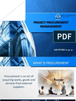 14 - Project Procurement Management (Online Lecture