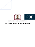 Notary Public Handbook