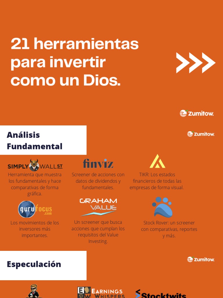 21 herramientas para invertir como un dios | PDF