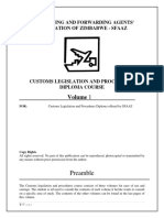 Customs Legislation and Procedures Course Volume 1 Revised Final Version 2 - 2019 (4)