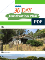 30 Day Mustivation Plan