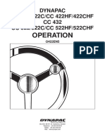 Operation: Dynapac CC 422/422C/CC 422HF/422CHF CC 432 CC 522/522C/CC 522HF/522CHF