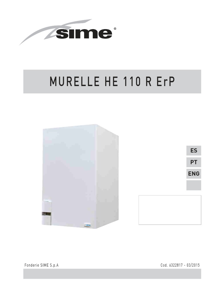 Murelle HE 110 R ErP Manual Montaje | PDF